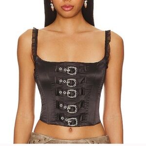NWT Zemeta Lock Me Up Corset Top